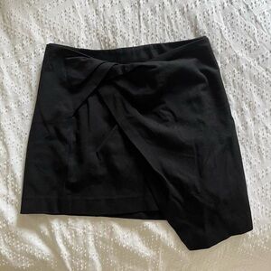 Babaton Asymetrical Black Skirt